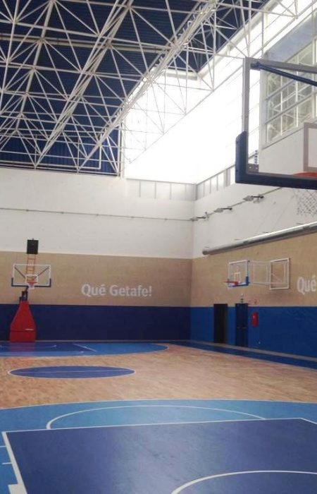 4 PINTURA Y REVESTIMIENTOS Reforma pabellon deportivo getafe praxis10
